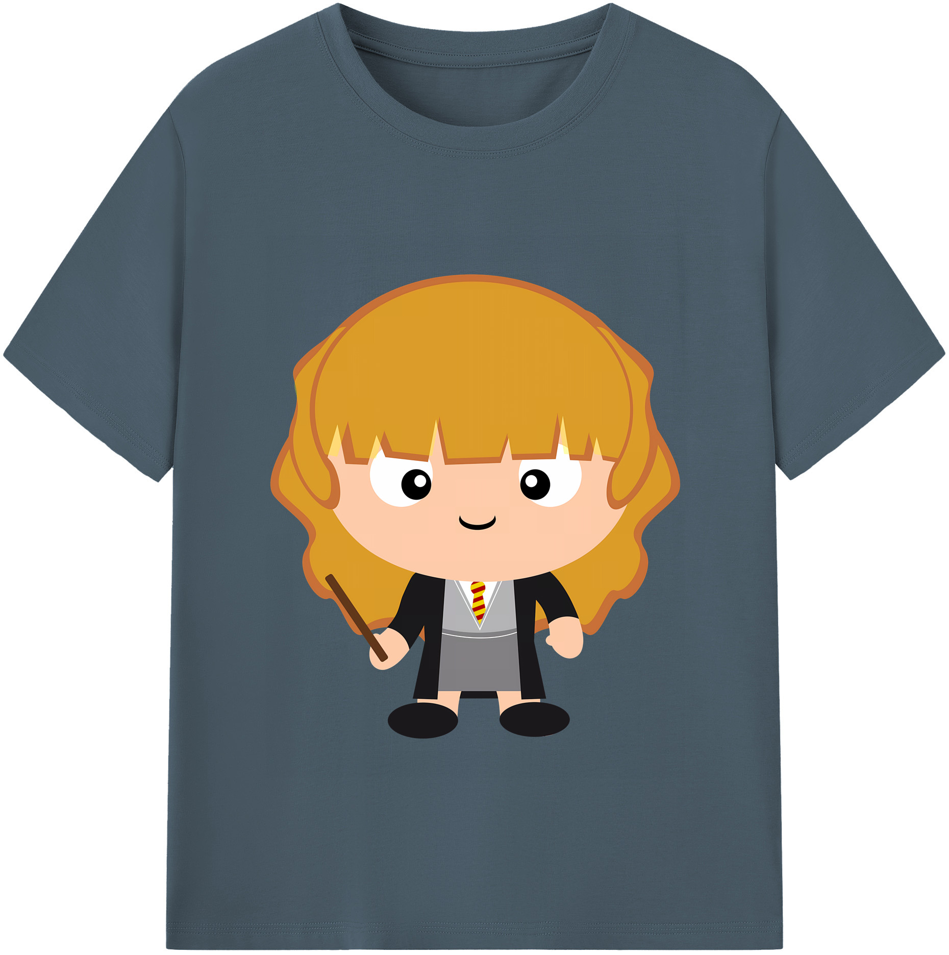 （画像用） Harry Potter ハリー・ポッターシリーズ 綿100％半袖Tシャツ（フロントプリント）